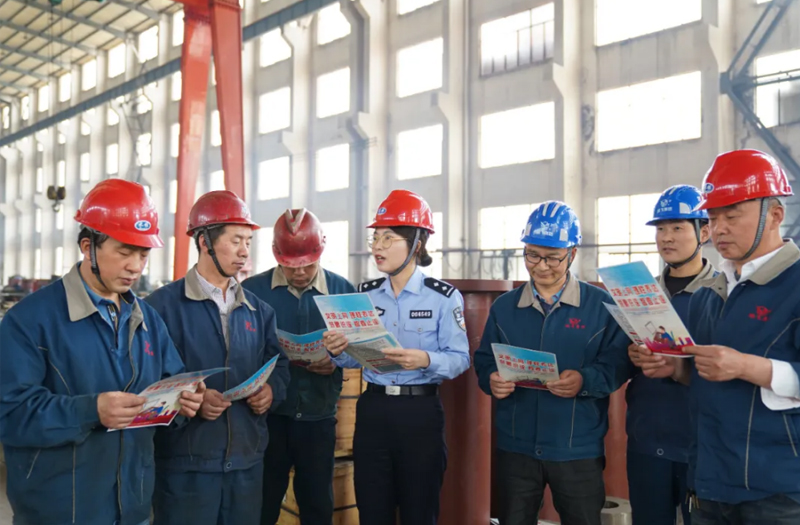 抵制網(wǎng)絡(luò)謠言、共建清朗家園宣傳活動走進鵬飛